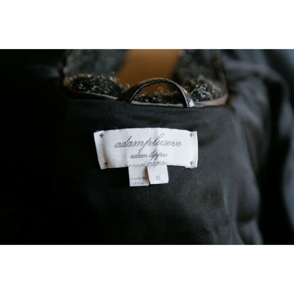 Adam Pluserve by Adam Lippes Dark grey Wool Blend Cape Jacket 8 - Picture 9 of 9